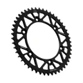 COURONNE MOTO ADAPTABLE BETA 450 RR 2010>2012, 520 RR 2010>2014 / GAS GAS 125 EC 2003>2012, 250 EC 2011>2018 2T, 300 EC 2001>2012 520 48 DTS RACELITE ALU NOIR (DIAM 136/156/8.5) -JT SPROCKETS