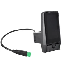 COMPTEUR / DISPLAY AVEC UNITE DE COMMANDE VAE BAFANG DP C080 CANBUS POUR MOTEUR CENTRAL M410, M210 NOIR AVEC BLUETOOTH (SUPPORT 22,2 mm LONGUEUR CABLE 230 mm)