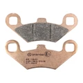 PLAQUETTE DE FREIN BREMBO POUR PEUGEOT 400 METROPOLIS 2014>2016 AV/AR (SCOOTER METAL FRITTE) -07104XS