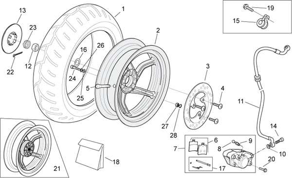 Roue Posterieure - F.D.