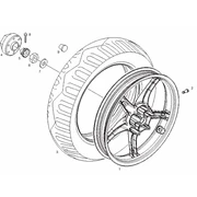 Roue arrière