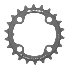 CHAINRING FOR MTB-4 arms- 22 Teeth Ø64 2X10 Internal BLACK- STRONGLIGHT 10 Speed HT3 SHIMANO XTR M980 (FOR External 36 Teeth) THREADLESS
