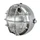 PHARE/PROJECTEUR CYCLO UNIVERSEL ROND AVEC GRILLE CHROME DIAM 105mm (EMPLACEMENT 2 AMPOULES P26s + TEMOIN) -HOMOLOGUE- -SELECTION P2R