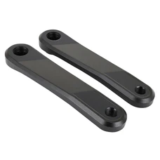 MANIVELLE DROITE + GAUCHE STRONGLIGHT MAGAN5 160mm NOIR ISIS POUR BOSCH GENERATION 1-2-4 (DEPORT 10mm)