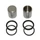 PISTON ETRIER DE FREIN ADAPTABLE GILERA 50 RUNNER (25x31)  (KIT COMPLET)  -SELECTION P2R-