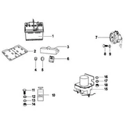 Relais - batterie - avertisseur sonore