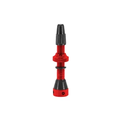 VALVE DE PNEU TUBELESS PRESTA SQUAD COLORI ROUGE 40mm 4 TROUS POUR DIFFUSION PREVENTIF (VENDU A L'UNITE)