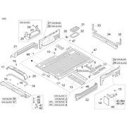 Panneau plancher arrière