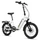VELO ELECTRIQUE/VAE PLIANT CITY 20 LEADER FOX TIFTON 2026 MIXTE BLANC BRILLANT 8V MOTEUR ROUE AR BAFANG 36V 45Nm BATTERIE 16Ah