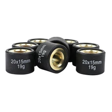 GALET/ROULEAU MAXISCOOTER MAGNETI MARELLI 25x15 19,0g (x8) POUR YAMAHA 500, 530, 560 TMAX, 400 MAJESTY/KYMCO 550 AK/PEUGEOT 400 METROPOLIS