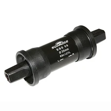 BOTTOM BRACKET - SQUARE TAPERED - SUNRACE 127mm POLYMER CUPS- PRESS FIT 38mm