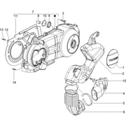 Couvercle carter - Refoidissement carter