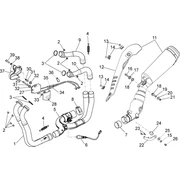 Pot d'échappement I