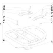 Porte-bagages arrière
