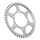 COURONNE MOTO ADAPTABLE TRIUMPH 1200 SPEED TWIN, RS 2019>2026, THRUXTON R, RS, FINAL EDITION 2016>2024 525 42 DTS ACIER GRIS (DIAM 106/125/10.5) -JT SPROCKETS