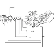 Ensemble cylindre-piston-axe de piston