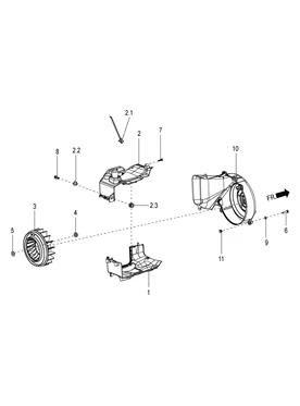 Ventilateur et capot de protection