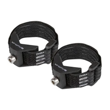 SUPPORT FIXATION PORTE BIDON NOIR SUR VELCRO POUR VELO MUSCULAIRE ET VAE