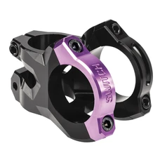 POTENCE VTT SWITCH ROCKER ALU CNC NOIR/VIOLET CINTRE 35mm DH L 45mm