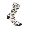 CYCLING SOCKS-SUMMER- GIST TATOO BLANC 43/47 - HEIGHT 16CM (PAIR ) -5863