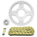 CHAIN AND SPROCKET KIT FOR HYOSUNG 125 AQUILA 2000>2010 428 13x48 (OEM SPECIFICATION) -AFAM
