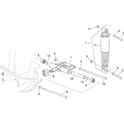 Suspension ar. - Bielle