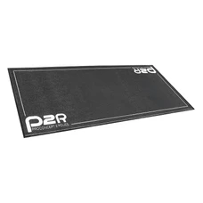 TAPIS DE SOL ATELIER/STAND/PADDOCK P2R DESIGN HORIZONTAL NOIR/BLANC 200x120 cm (CERTIFIE BSCI)