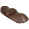 SADDLE- COMFORT GEL "PIAGGIO GENUINE PART" 300-500 MP3 2014>BROWN -2S000119