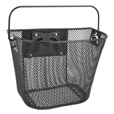 PANIER AVANT ENFANT NEWTON SMALL NOIR FIXATION RAPIDE 6L (Lg27xL22xH22)