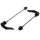 QUICK RELEASE SKEWER- FOR MTB/ROAD BIKE - REAR+FRONT- NEWTON - BLACK (FOR LARGE CARBON FRAME) (SET 2 PIECES)