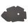 MOUSSE FILTRE A AIR MAXISCOOTER ADAPTABLE PIAGGIO 125 X9 2001>2002/GILERA 125 RUNNER, 180 RUNNER 2000>2001 (OEM 827936)  -MIW-