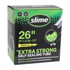 CHAMBRE A AIR VELO 26 x 2.35-3.0 SLIME VALVE PRESTA OBUS DEMONTABLE AVEC LIQUIDE ANTI-CREVAISON -COMPATIBLE VAE