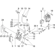 Tuyaus du freins - Etriers de frein