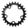 CHANRING FOR ROAD BIKE- 5 Arms- 26T. Ø74 TRIPLE BLACK -ALUMINIUM- 7075 STRONGLIGHT 9/10 Speed