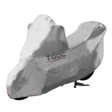 HOUSSE/BACHE DE PROTECTION MOTO TAAC START POLYESTER HYDROFUGE TAILLE M GRIS (204x90x163cm) (SANGLE ANTI-FLOTTEMENT/OEILLET ANTIVOL/DOUBLURE)