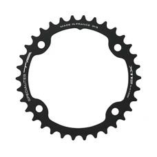 CHAINRING FOR ROAD BIKE- 4 Arms- 46T. -OUTER- Ø 145 TYPE CAMPAGNOLO RECORD/SUPER RECORD/CHORUS/POTENZA GREY TA 11 SPEED-.