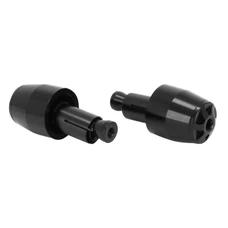 EMBOUT DE GUIDON MOTO POUR KAWASAKI 900 Z900, 650 Z650 ALU ANODISE NOIR DIAM 13 ET 17 mm (PAIRE) -AVOC