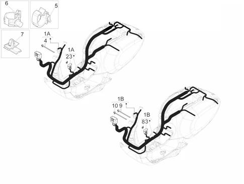 Faisceau de câbles principal