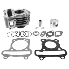 CYLINDRE SCOOT ADAPTABLE SCOOT 50 CHINOIS 4T GY6,139QMB/PEUGEOT V-CLIC 4T/SYM 50 ORBIT 4T/BAOTIAN 50 BT49QT 4T/KYMCO 50 AGILITY 4T (DIAM 39mm - AXE DE PISTON 13mm)  -MAGNETI MARELLI-