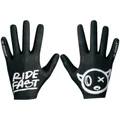 GANTS VELO VTT LONG GIST FASTER RIDE FAST NOIR M (PAIRE SUR CARTE) SANS VELCRO COMPATIBLE ECRAN TACTILE -5551