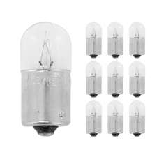 AMPOULE/LAMPE STANDARD 24V 10W CULOT BA15s BULB R10W GRAISSEUR BLANC (FEU DE POSITION) (BOITE DE 10)  -FLOSSER-