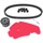 KIT/PACK ENTRETIEN MAXISCOOTER ADAPTABLE PIAGGIO 400 MP3 2007>2013 (PACK 5 PIECES) -SELECTION P2R