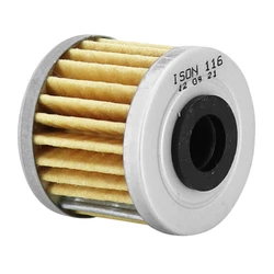 FILTRE A HUILE MOTO ADAPTABLE HONDA 250-450 CRF R / HM 250-450 CRE / HUSQVARNA 250 TC, 250 TE (38x36mm) (EQUIVALENT HF116)  -ISON 116-