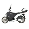 TABLIER COUVRE JAMBE TUCANO POUR KYMCO 125 PEOPLE S 2018> (R200-X) (TERMOSCUD) (SYSTEME ANTI-FLOTTEMENT SGAS)