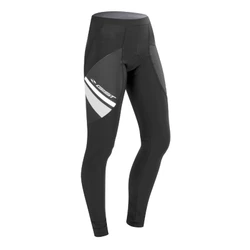 LONG CYCLING PANTS - GIST LADY - TRIPLE DENSITY PADS - BLACK - S -5385-5392