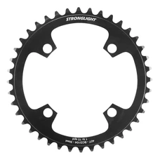 PLATEAU VAE/E-BIKE 4BRA D.104 POUR BOSCH / BROSE / YAMAHA / BAFANG / SHIMANO /SRAM STRONGLIGHT 40DTS MONO NOIR ACIER 10/9/8V.