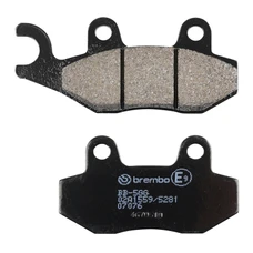 PLAQUETTE DE FREIN BREMBO POUR HONDA 125 FORZA 2015>2019 AV, 350 FORZA 2021>2023 AV/SUZUKI 650 BURGMAN 2002>2020 AV/BMW C 650 GT 2012>2021 AV/AR (SCOOTER CARBONE CERAMIQUE) -07076