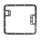 JOINT DE CARTER SUPERIEUR D'HUILE ORIGINE PIAGGIO MOTO-GUZZI 850-1100-1200 GRISO, BREVA, 1200 SPORT, STELVIO, NORGE  -GU01003651-