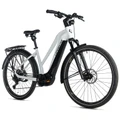VELO ELECTRIQUE/VAE VTC 29 LEADER FOX DIXON 2026 FEMME BLANC BRILLANT 10V CUES MOTEUR CENTRAL PANASONIC GX ULTIMATE 36V 95Nm BATTERIE 23Ah (18'' - H46cm - TAILLE M - POUR ADULTE DE 168cm à 178cm)