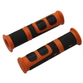 HAND GRIPS FOR MTB- PROGRIP 964 EVO BLACK/ORANGE Ø22mm L120mm Pre-cut for 90 mm (PAIR)